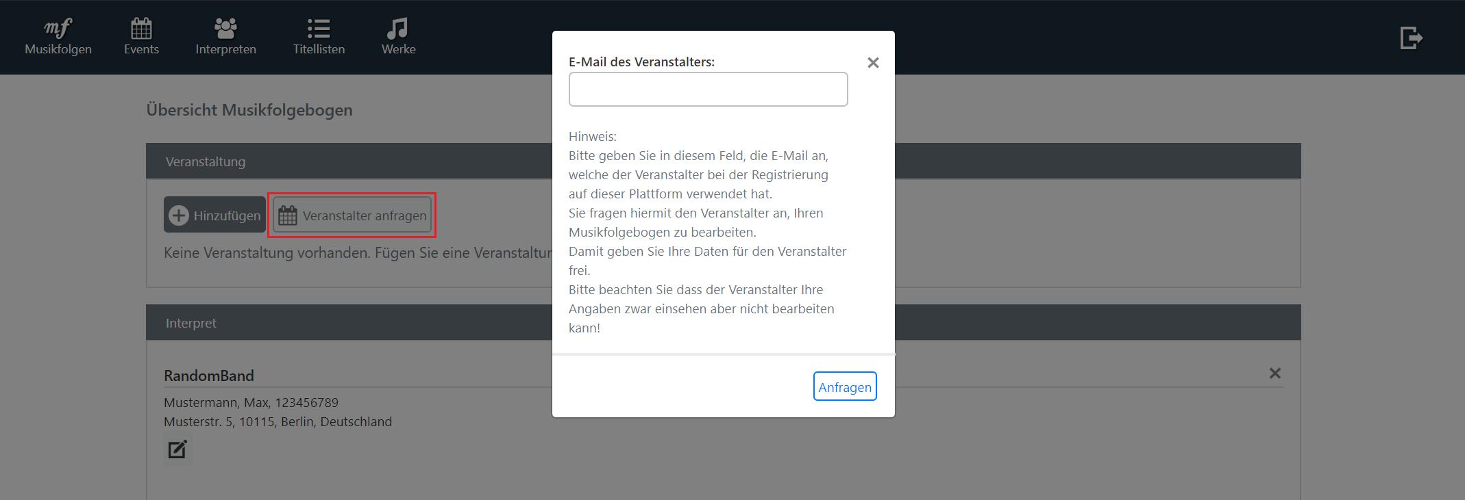 Menu Interpreters